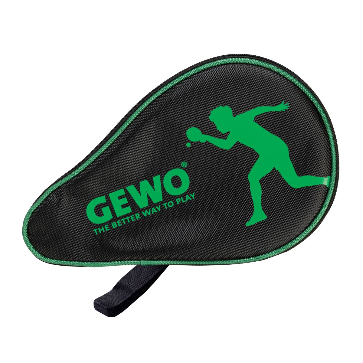 GEWO Rundhülle Nova mit Ballfach schwarz/grün