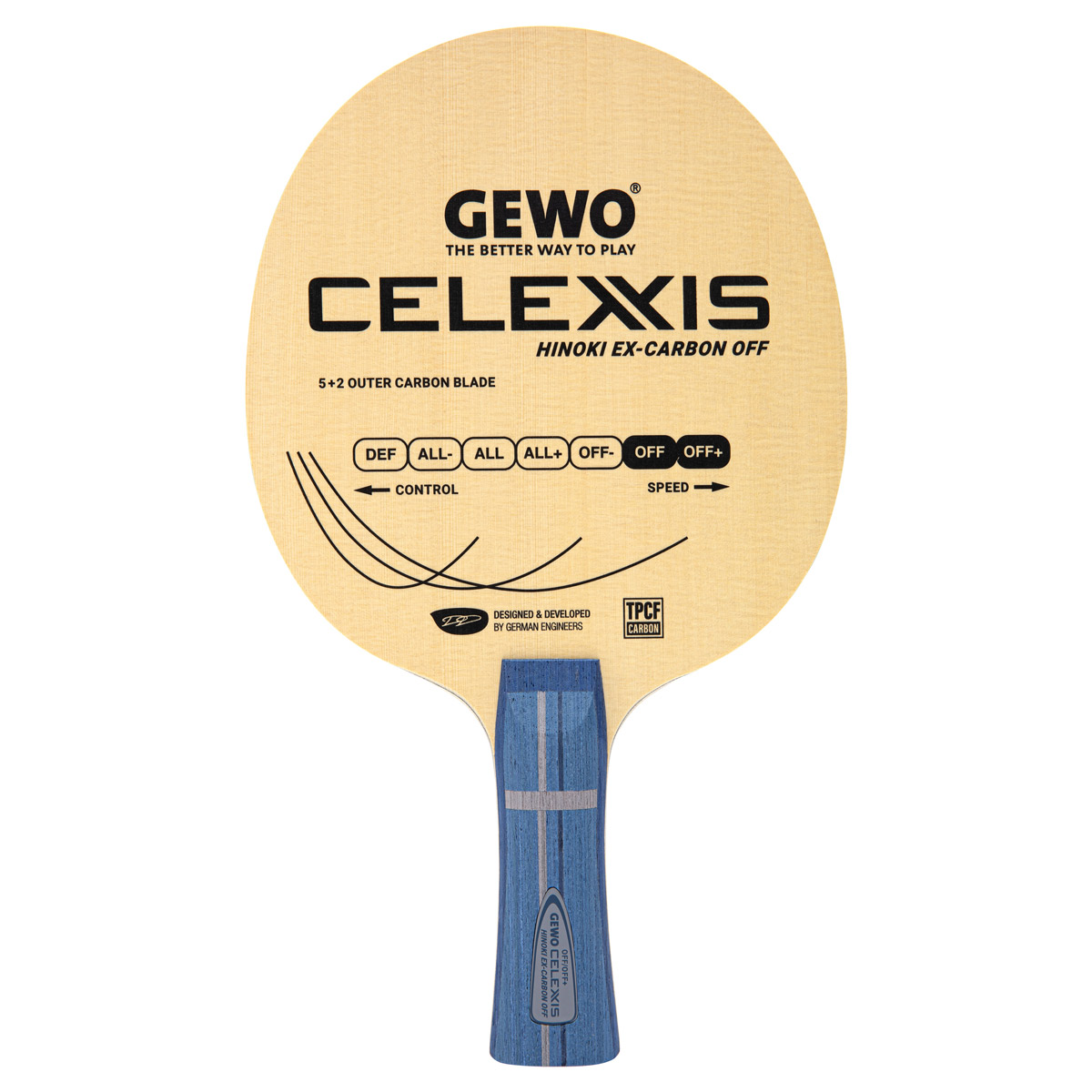 GEWO Holz Celexxis Hinoki Ex-Carbon OFF