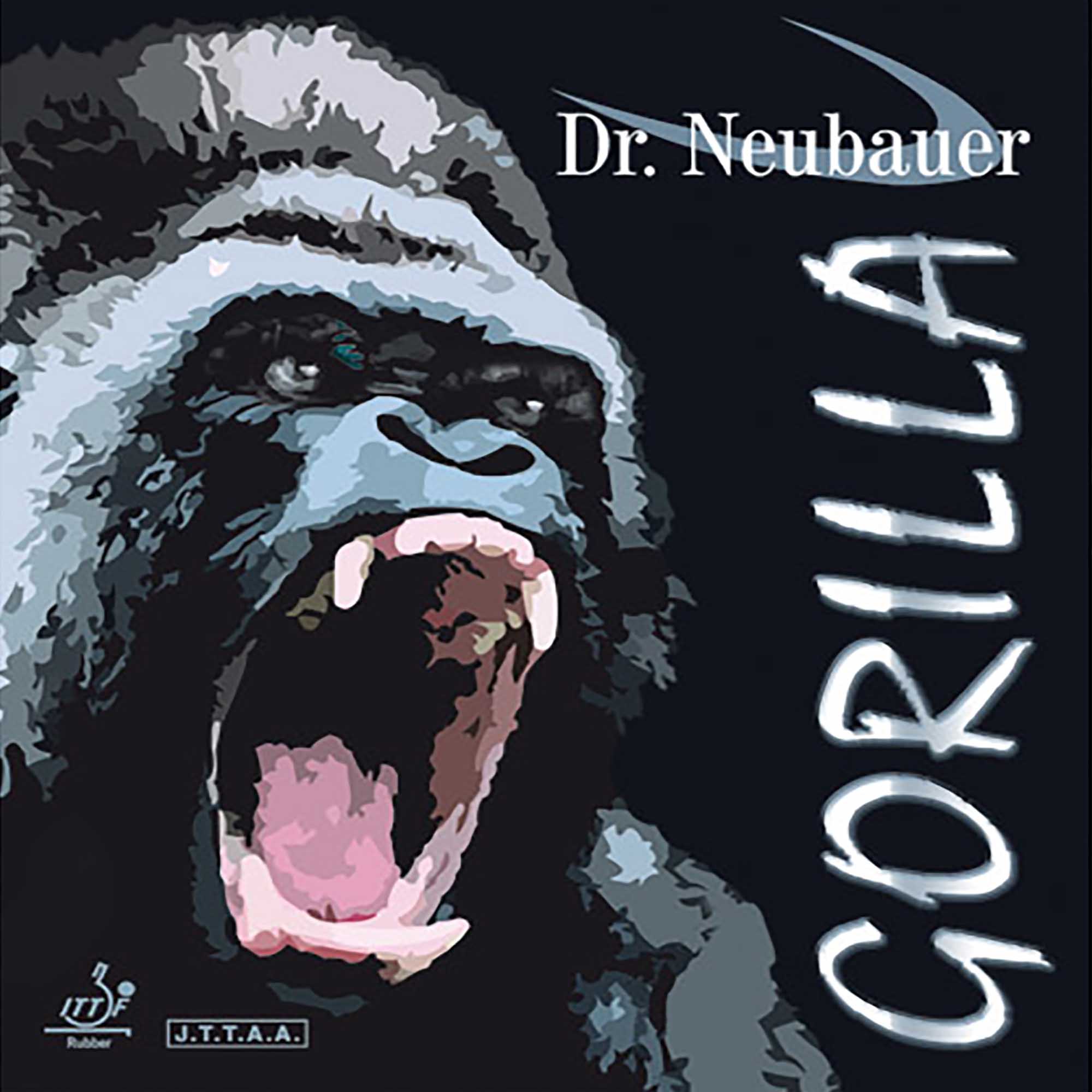 Dr. Neubauer Belag Gorilla mit Dämpfungsschwamm schwarz 1,2 mm