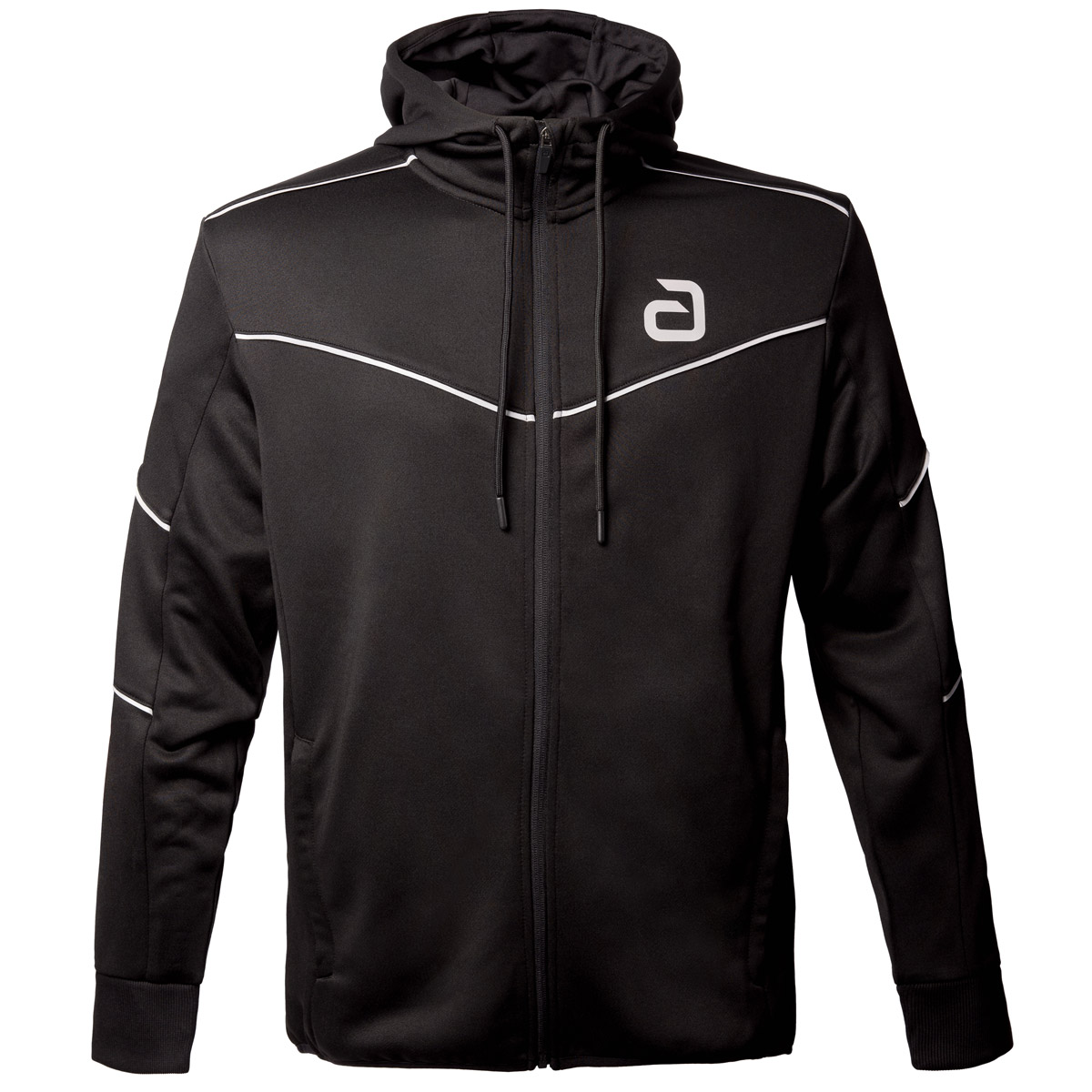 andro Hoodie Doley grau/schwarz XXL